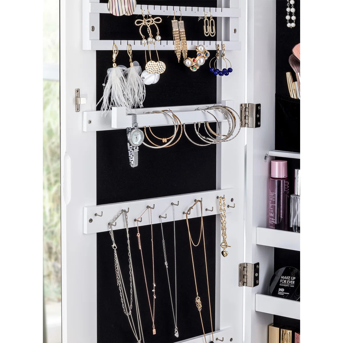 16'' Wide Freestanding Jewelry Armoire